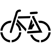 Fahrrad Schablonen