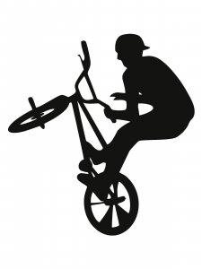 Bicycle Stencil 13