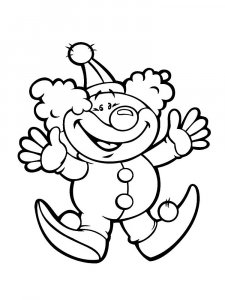 Clown Stencils 8