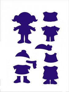 Dolls Stencils 2