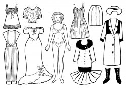 Dolls Stencils 7