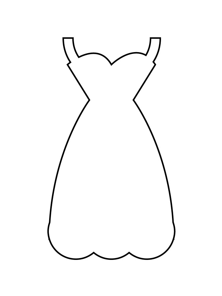 Free Printable Dress Stencils And Templates