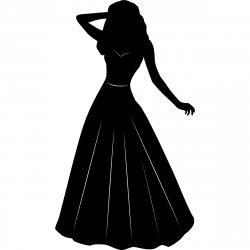 Dress Stencil 15