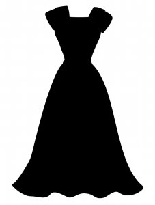 Dress Stencil 17