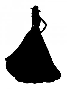 Dress Stencil 8