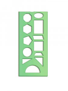 Free printable geometric stencils and templates