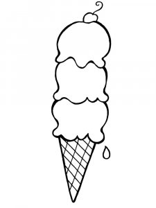 Ice Cream Stencil 10