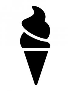 Ice Cream Stencil 11