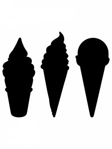 Ice Cream Stencil 14