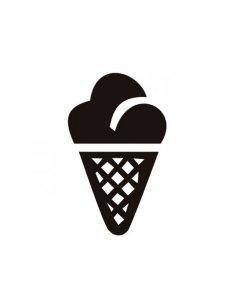Ice Cream Stencil 5