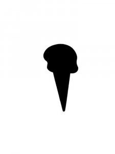 Ice Cream Stencil 6