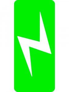 Lightning Stencil 13