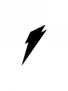 Lightning Stencil 7