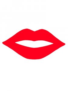 Lips Stencils 9