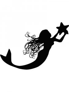 Mermaid Stencils 17