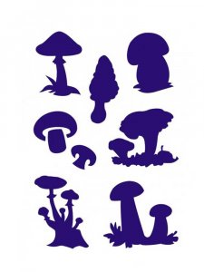 Mushroom Stencils 4