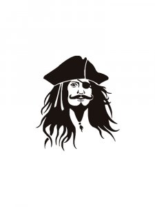 Pirate Stencil 1