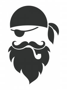 Pirate Stencil 12