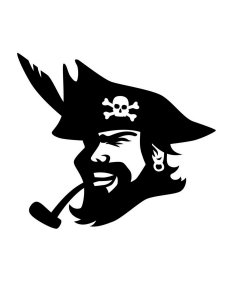 Pirate Stencil 15