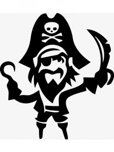 Pirate Stencil 4