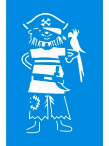 Pirate Stencil 5