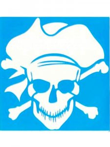 Pirate Stencil 8