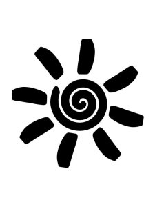 Sun Stencils 10