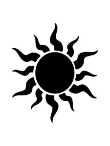 Sun Stencils 5