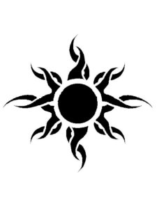 Sun Stencils 6