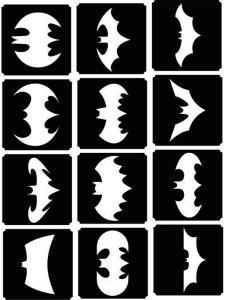 Трафарет Бэтмен 22