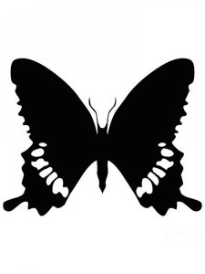 Трафарет Бабочки 22