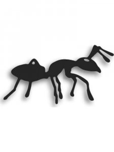 Трафарет Муравей 6