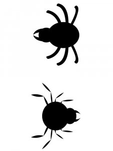 Трафарет Паука 1