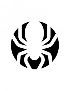 Трафарет Паука 13