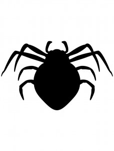 Трафарет Паука 14