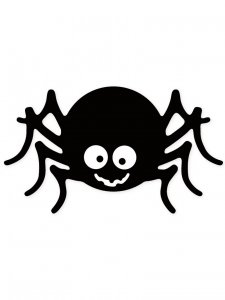 Трафарет Паука 17