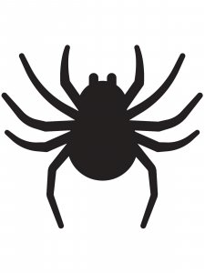 Трафарет Паука 18