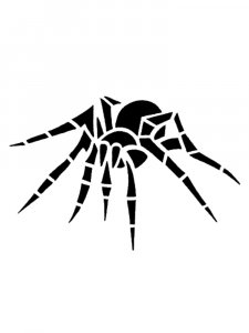 Трафарет Паука 22