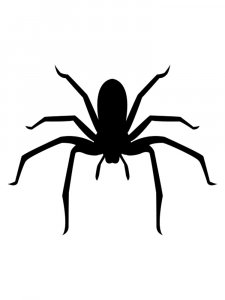 Трафарет Паука 4
