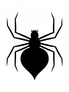 Трафарет Паука 7