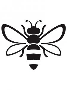 Трафарет Пчелы 13