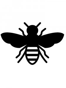 Трафарет Пчелы 17
