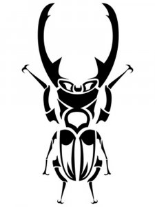 Трафарет Жука 10