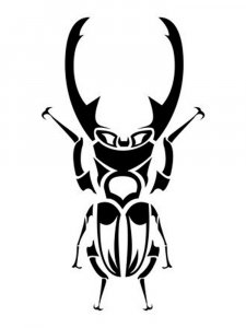 Трафарет Жука 2