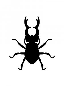 Трафарет Жука 8