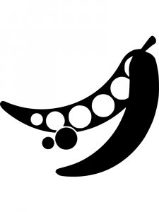 Трафарет Горох 5