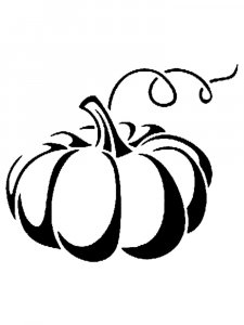 Трафарет Тыквы 1