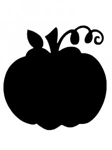 Трафарет Тыквы 10