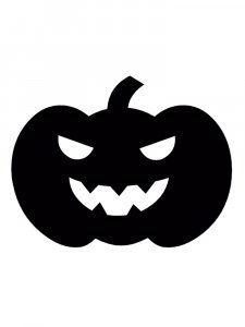 Трафарет Тыквы 12