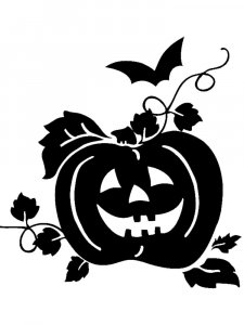 Трафарет Тыквы 13